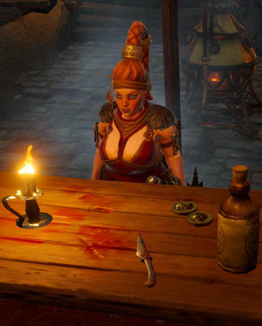 The herbs trader from the Undertavern