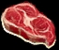 raw slice of meat
